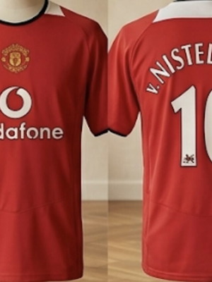 Manchester Football Jersey for 10 Years Old New, Authentic