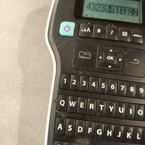 Dymo LabelManager 160 electronic label maker, QWERTY keyboard