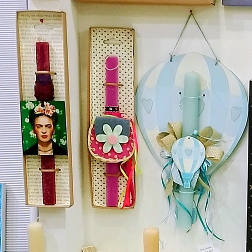 Handmade candles new with various designs