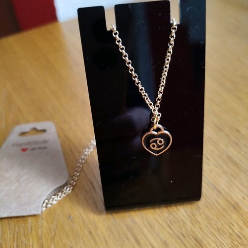 Cancer Zodiac Necklace new