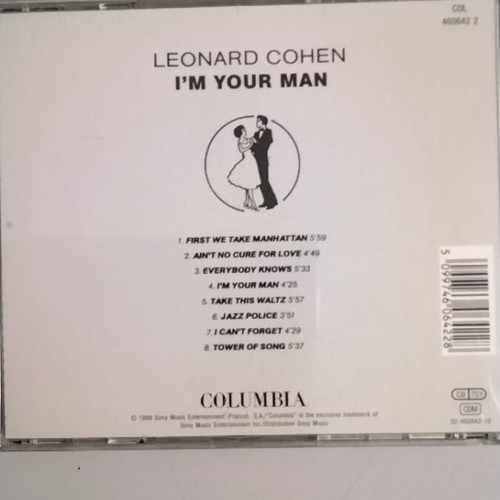 Leonard Cohen I'm Your Man CD used, rock