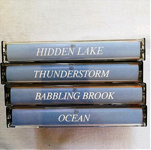 Κασέτες σετ Interludes (hidden lake, thunderstorm, babbling brook, ocean)