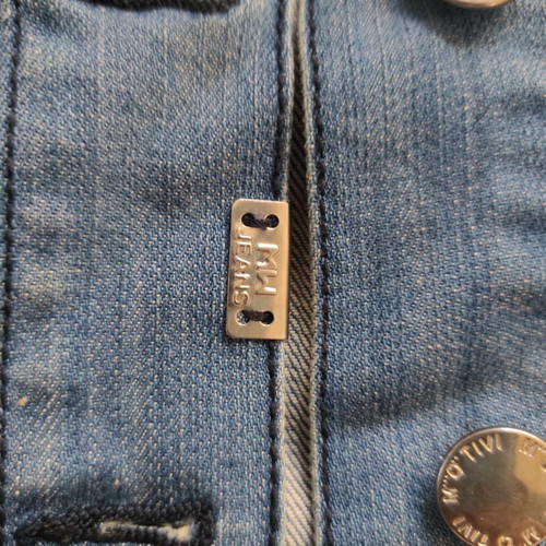 Motivi sleeveless denim vest used, size S, blue