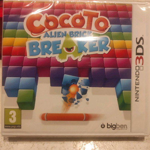 Nintendo 3DS Cocoto Alien Brick like new