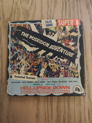 Super 8 film The Poseidon Adventure like new, color sound
