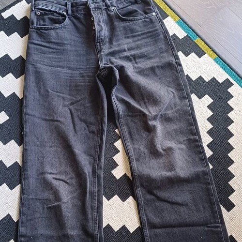 Zara high-waisted jeans like new, black, size M/38/10