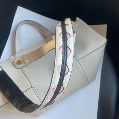 Zara Basic Collection Shoulder Bag used, white