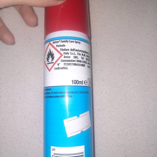 Autan mosquito repellent spray for body like new
