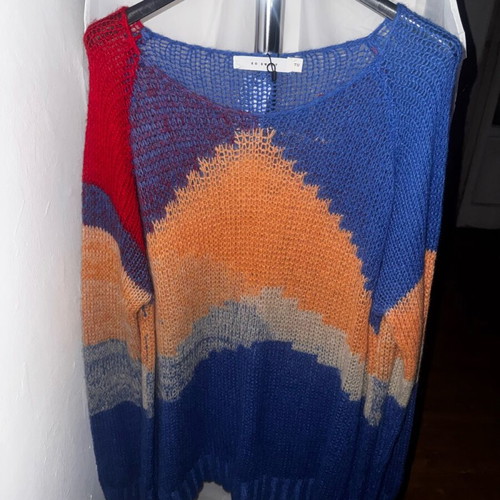 Celestino colorful sweater new, one size