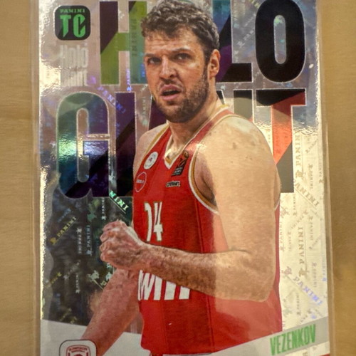 Panini Top Class EuroLeague Sasha Vezenkov Olympiakos Holo Giant new
