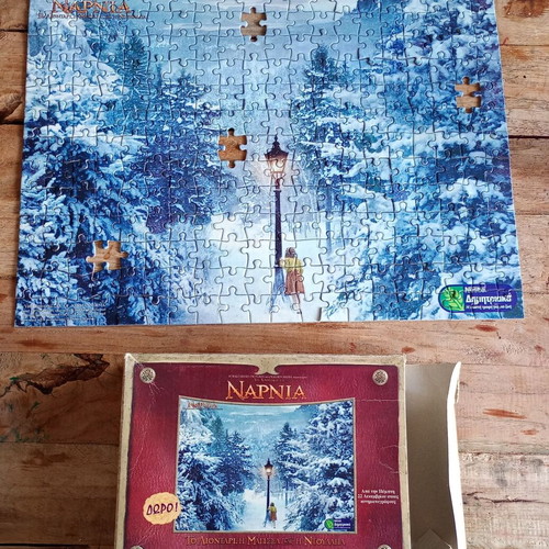 Narnia Puzzle used, The Lion The Witch and The Wardrobe