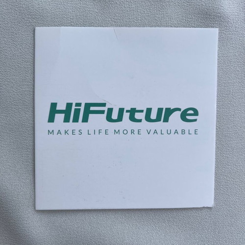 HiFuture FutureGo Mix 2 smartwatch like new, stainless steel with heart rate monitor