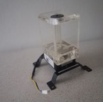 Water pump for custom loop