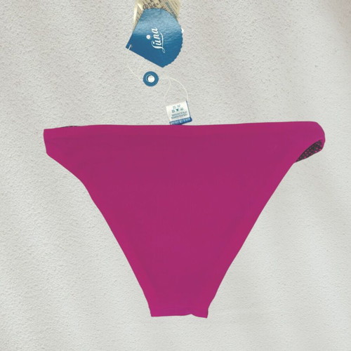Luna reversible bikini slip new, fuchsia, size S