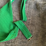 Swimsuit set size M like new, green high-waisted