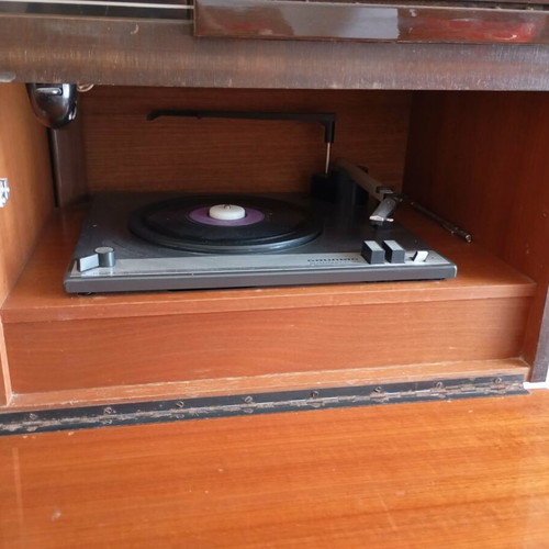 Grundig Automatic 36 vintage record player cabinet