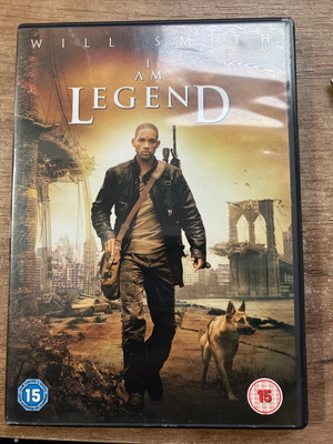DVD I Am Legend used with English and Dutch subtitles