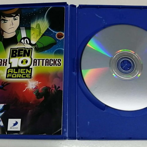 Ben 10 Alien Force Vilgax Attacks PS2 game, English