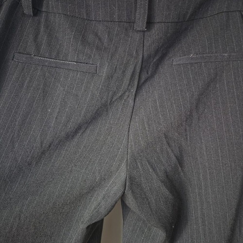 Office pants Rebecca Blu size M like new, dark gray with stripe