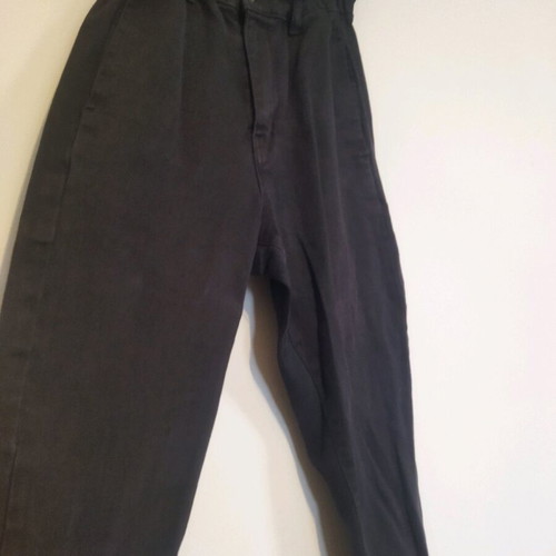 Black high-waisted mommy's fit jeans like new