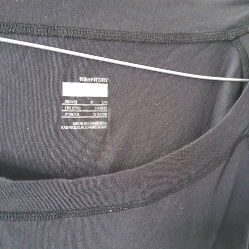 Nike black shirt like new, size S