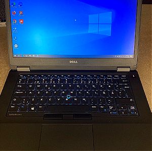 Laptop Dell latitude E5470 14  , i5-6300,  8gb, 256gb ssd , windows 10pro , φωτιζόμενο πληκτρολόγιο .
