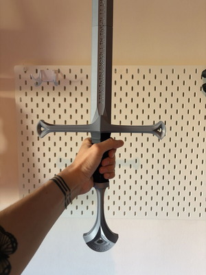 Anduril Aragorn's sword life size