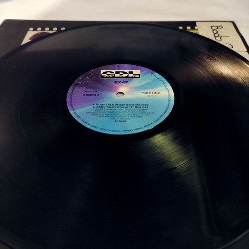 Ex-It Body Talk 12'' vinyl used, original 1996 electronic single