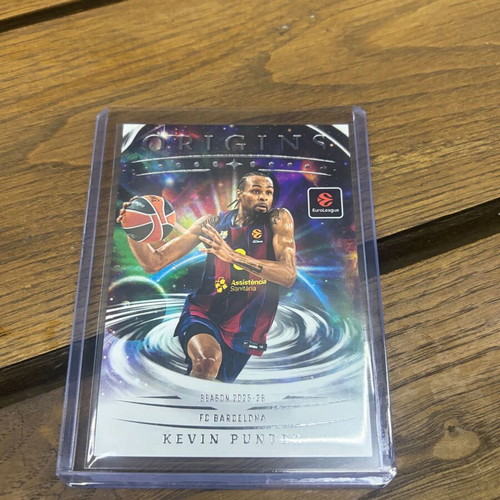 2025-26 Panini Origins Euroleague Kevin Punter Clouds SP card new