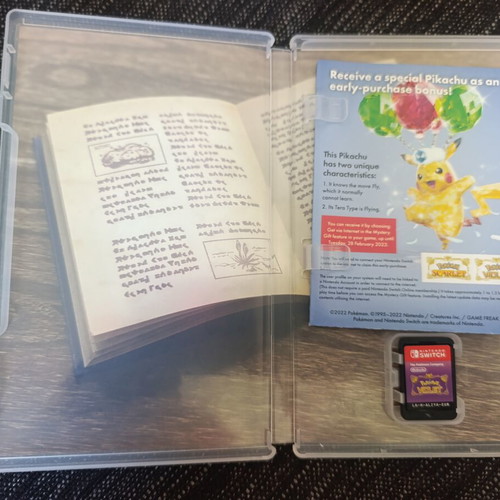 Nintendo Switch Pokémon Violet game