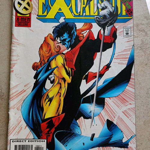 Marvel Comics Excalibur X-Men Deluxe used comics in English