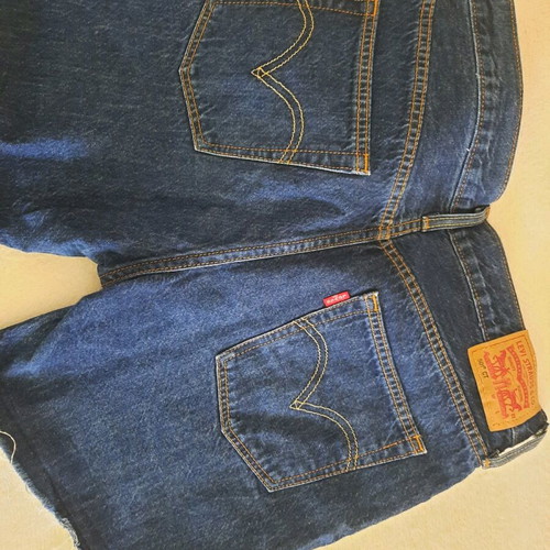 Levi's 501 Bermuda shorts dark blue like new, W27