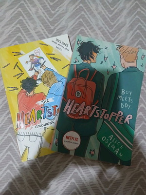 Heartstopper volume 1 και coloring book