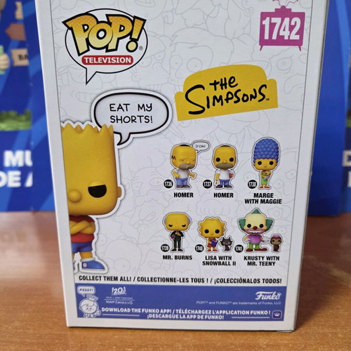 Funko Pop Television The Simpsons Bart new exclusive figure
