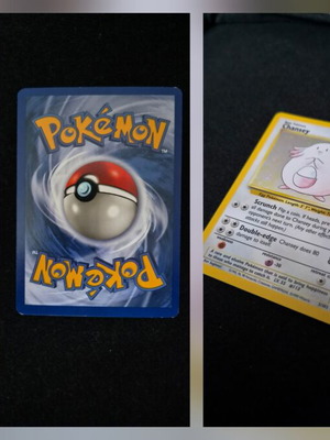 Chansey Base Set Holo Pokemon Card near mint English