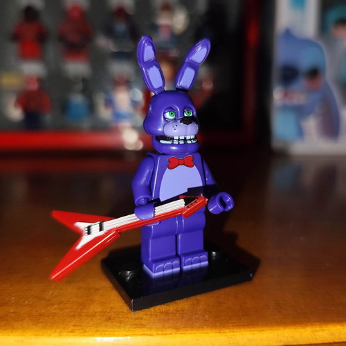 Bonnie The Bunny figure like new with stand and guitar