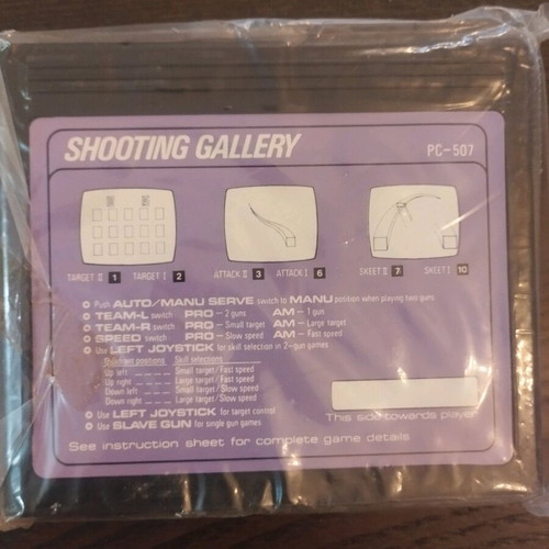 Shooting Gallery PC 507 used, functional