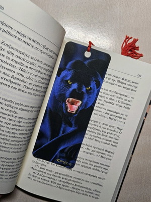 Panther 3D bookmark like new