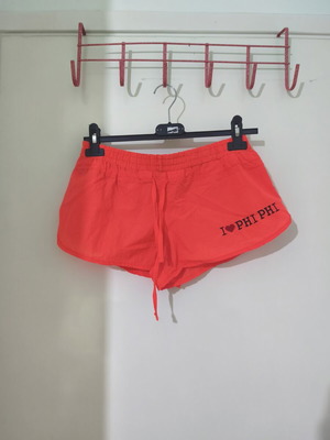 Neon Shorts like new, Thailand souvenir, orange, small-medium