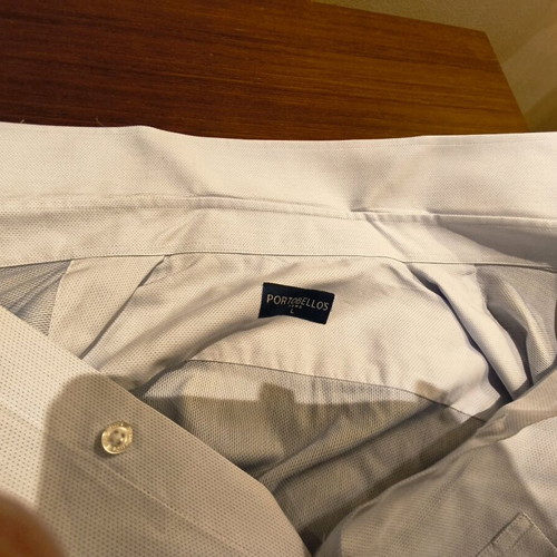 Portobello's shirts blue regular fit L used, pack of 2