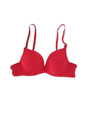 Red bra 80B new with light padding and removable straps