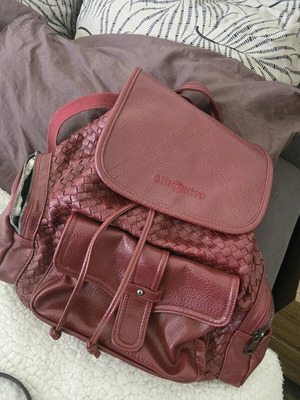 Backpack Attrattivo σαν καινούργιο, μεγάλο, μπορντό