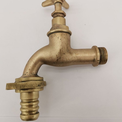 Garden faucet used 1/2 inch with hose outlet