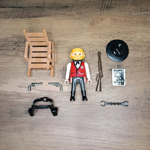 Playmobil 3813 Sheriff No2 complete set like new