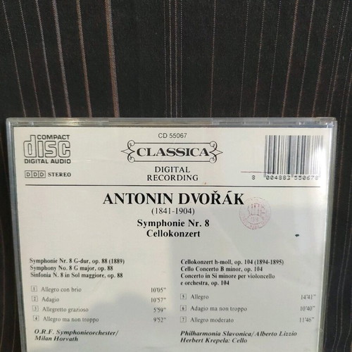 Antonin Dvorak classical music CD like new