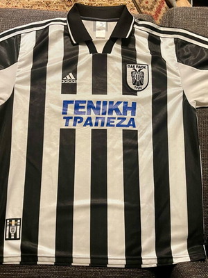 PAOK Football Jersey 1997-1998 Season like new, authentic, size XL