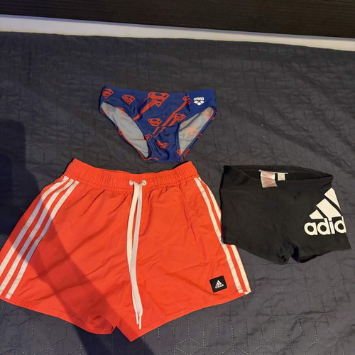 Adidas kids swimwear XS, pack of 3