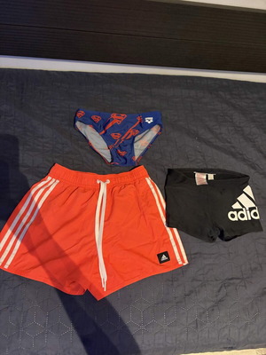 Adidas kids swimwear XS, pack of 3