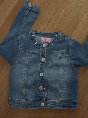Jean jacket OVS like new for 9 years old girls