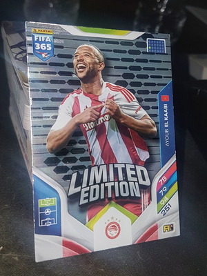 Ayoub El Kaabi Limited Edition 2026 Panini Adrenalyn XL 365 card